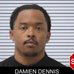 Damien Dennis mugshot