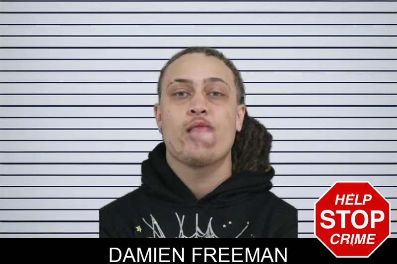 Damien Freeman mugshot