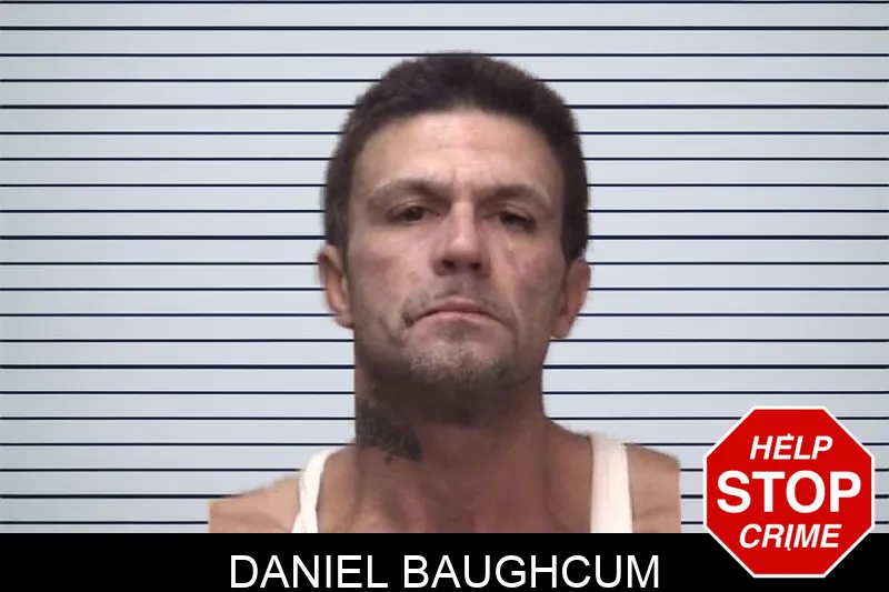 Daniel Baughcum mugshot