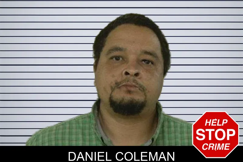 Daniel Coleman mugshot