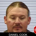 Daniel Cook mugshot