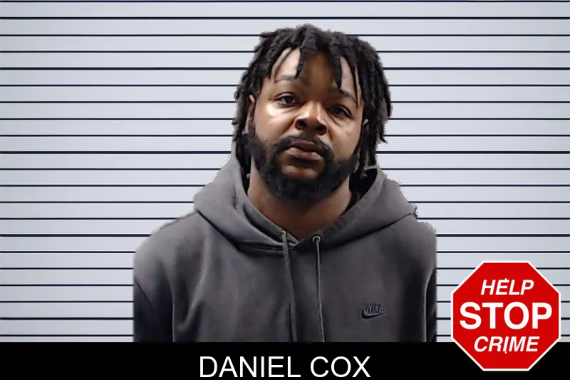 Daniel Cox mugshot