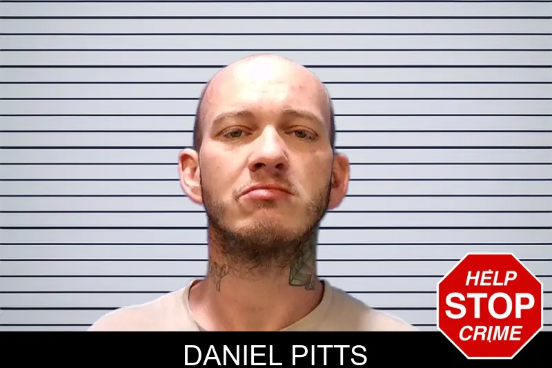 Daniel Pitts mugshot