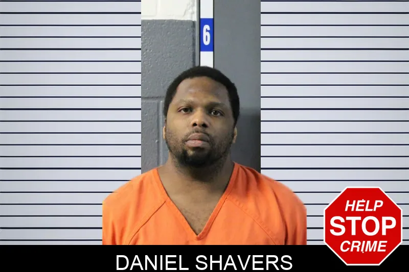 Daniel Shavers mugshot