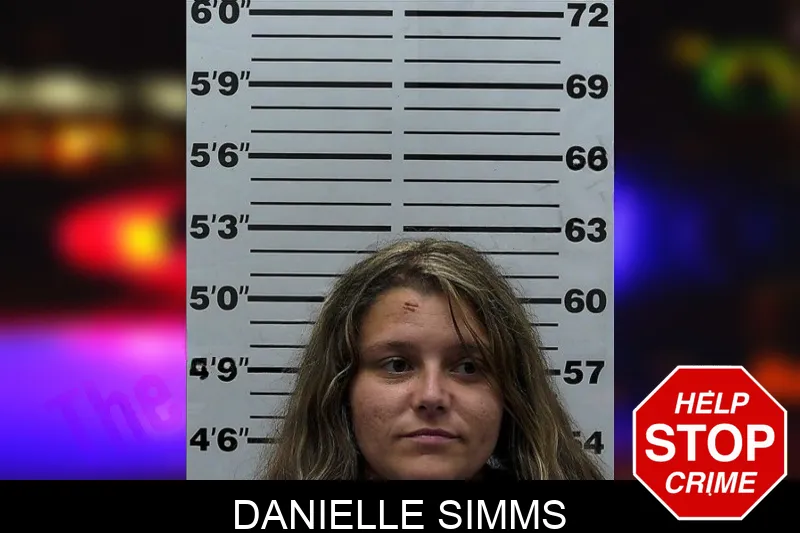 Danielle Simms mugshot – Hart County , Georgia Danielle Simms mugshot