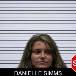 Danielle Simms mugshot
