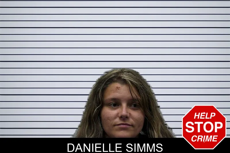 Danielle Simms mugshot