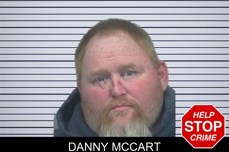 Danny McCart mugshot