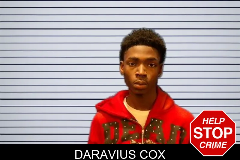 Daravius Cox mugshot