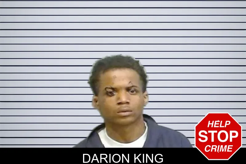Darion King mugshot