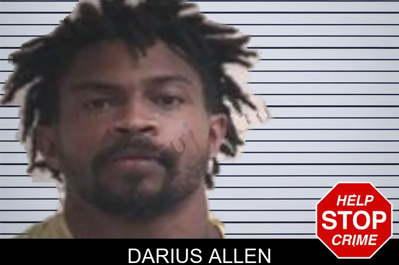 Darius Allen mugshot