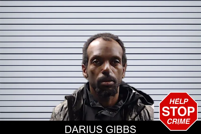 Darius Gibbs mugshot