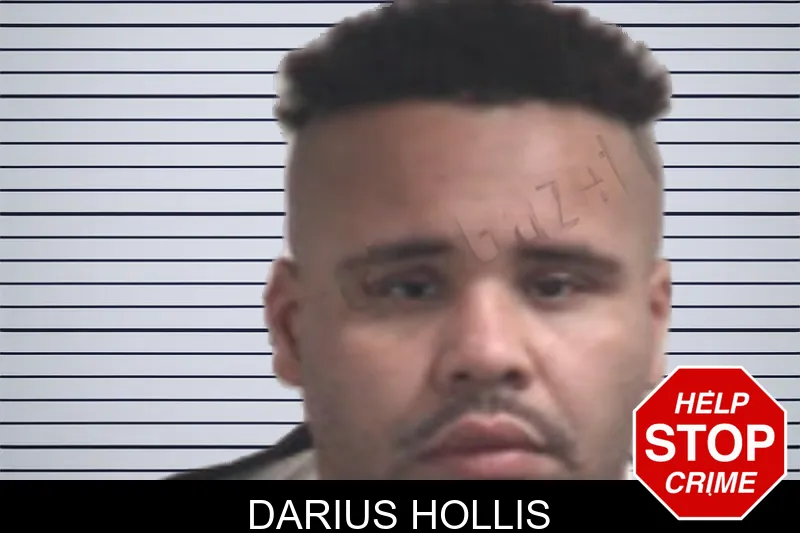 Darius Hollis mugshot