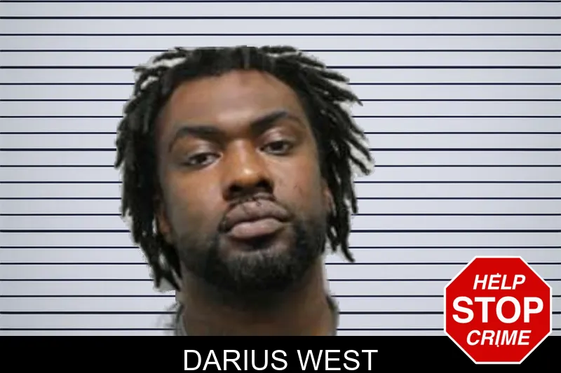 Darius West mugshot