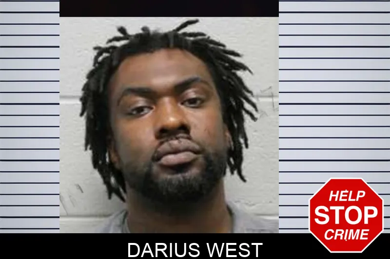 Darius West mugshot