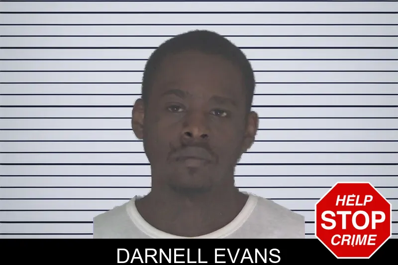 Darnell Evans mugshot