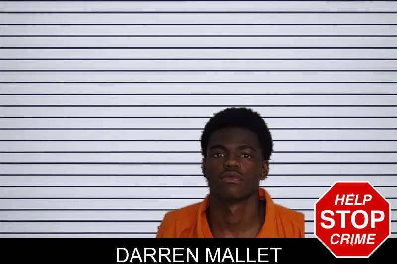 Darren Mallet mugshot