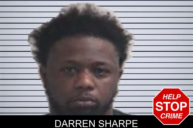 Darren Sharpe mugshot