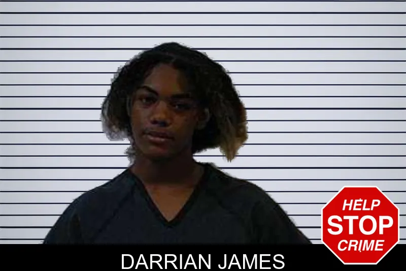 Darrian James mugshot
