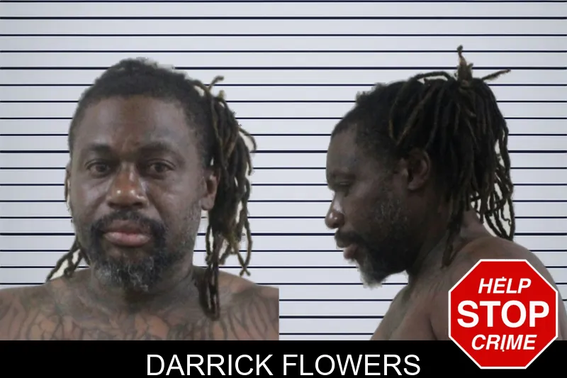Darrick Flowers mugshot