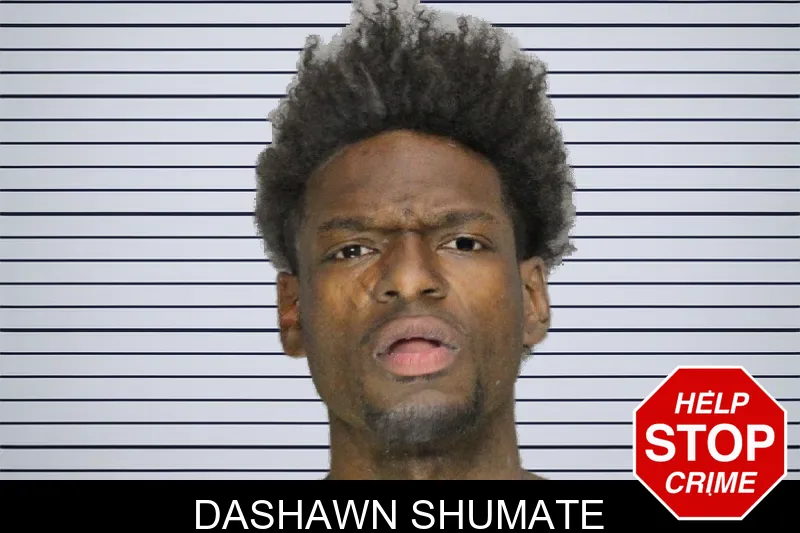 Dashawn Shumate mugshot