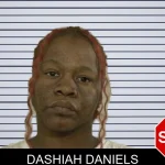 Dashiah Daniels mugshot