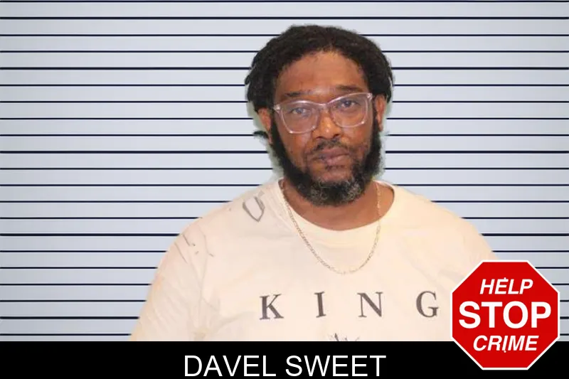 Davel Sweet mugshot