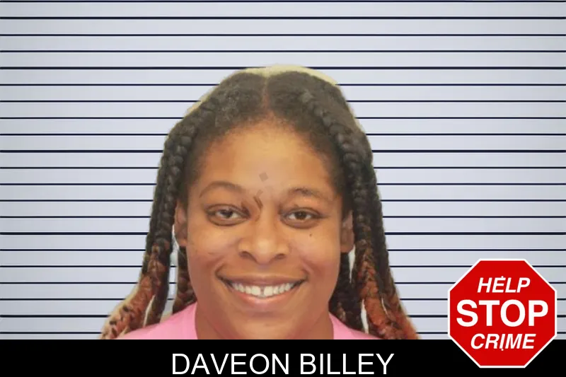 Daveon Billey mugshot