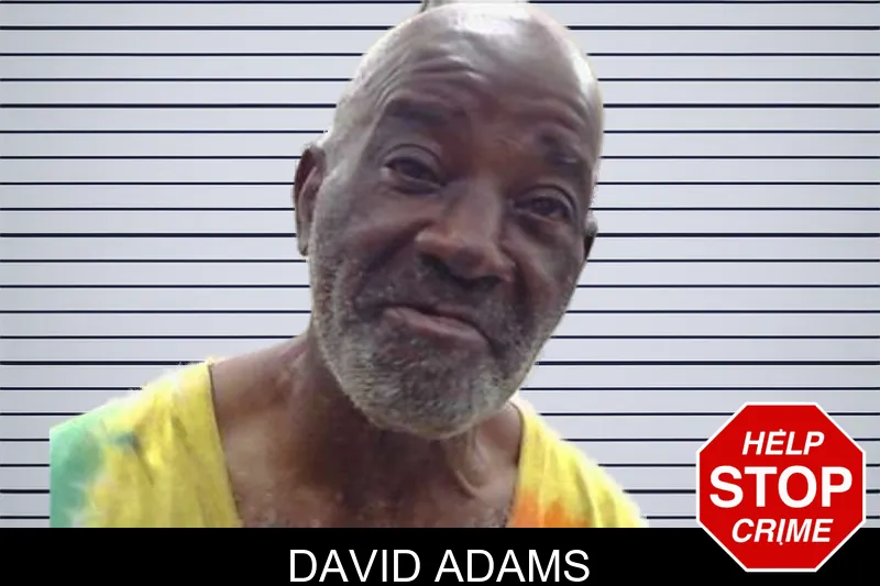 David Adams mugshot