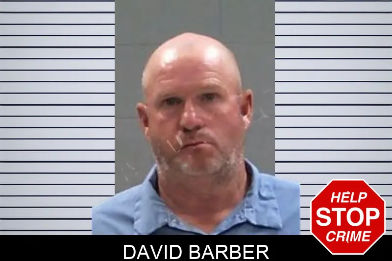 David Barber mugshot