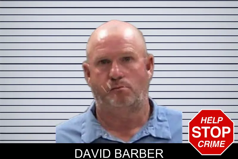 David Barber mugshot