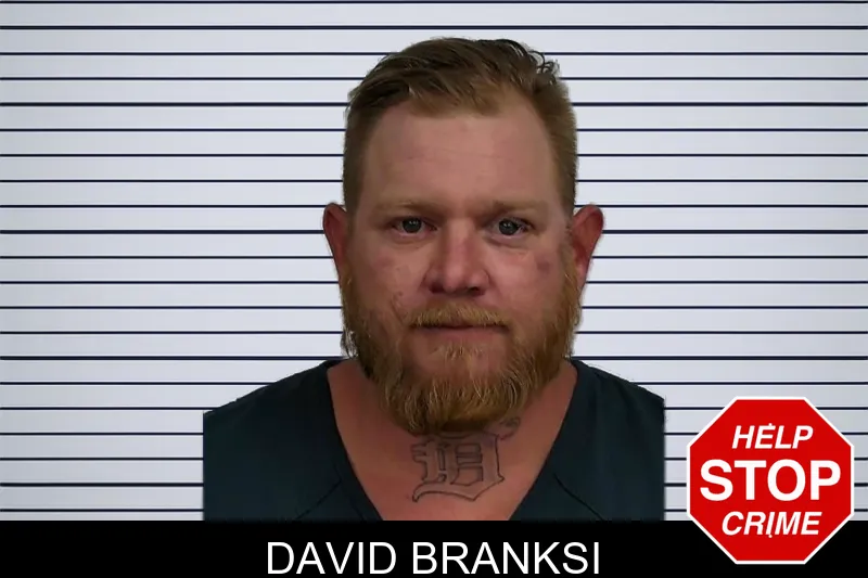 David Branksi mugshot