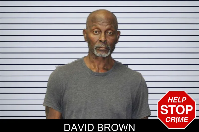 David Brown mugshot