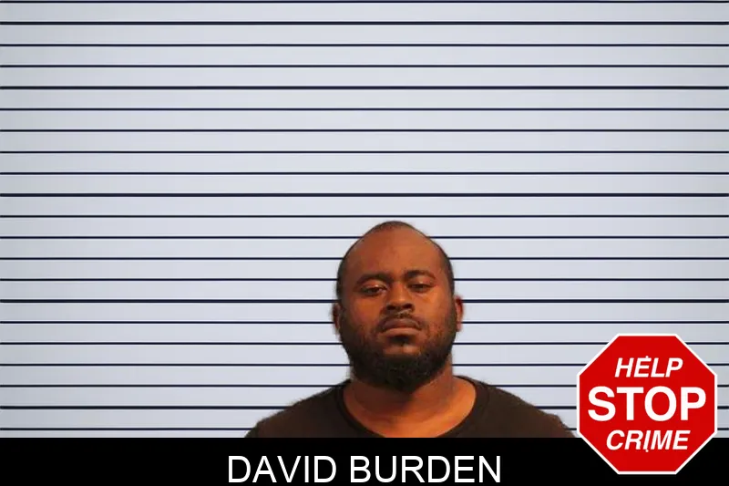 David Burden mugshot