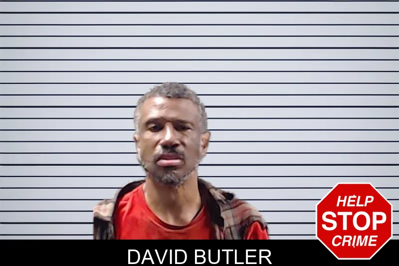 David Butler mugshot