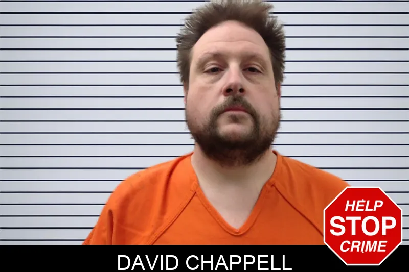 David Chappell mugshot