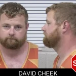 David Cheek mugshot