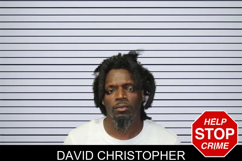 David Christopher mugshot