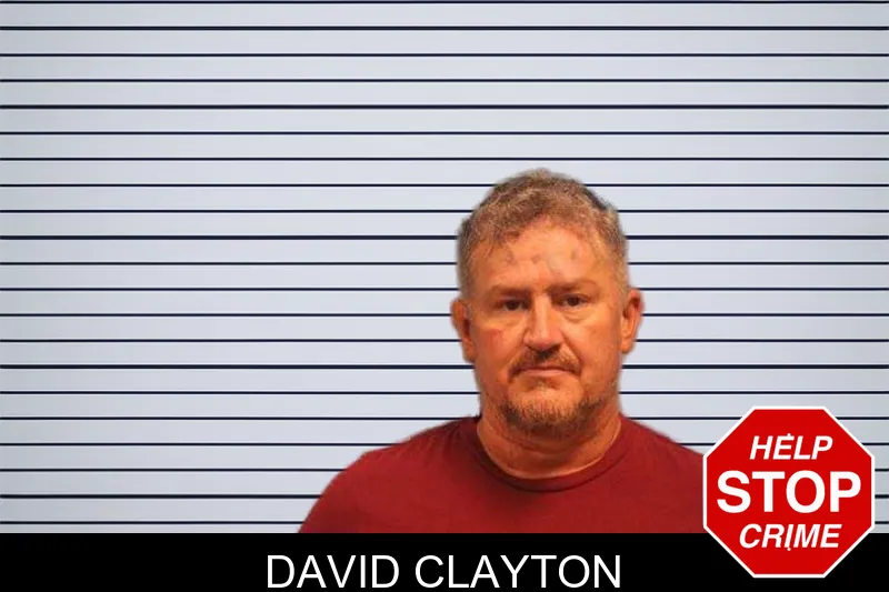 David Clayton mugshot