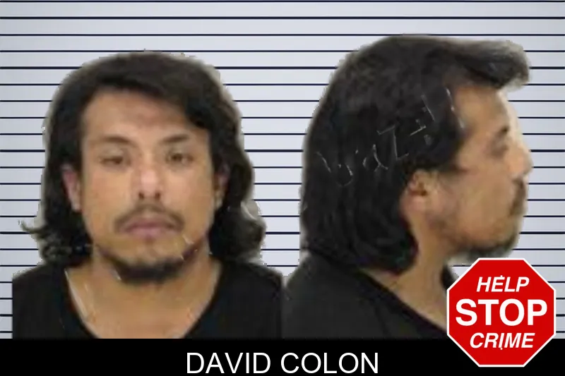 David Colon mugshot