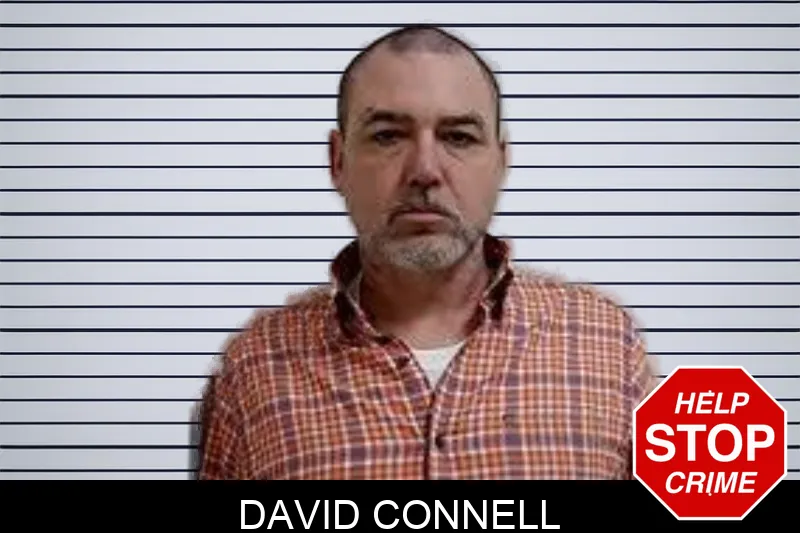 David Connell mugshot