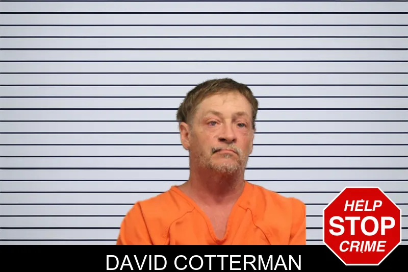 David Cotterman mugshot