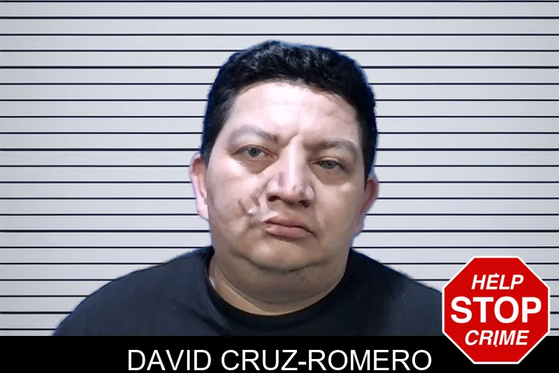 David Cruz-Romero mugshot