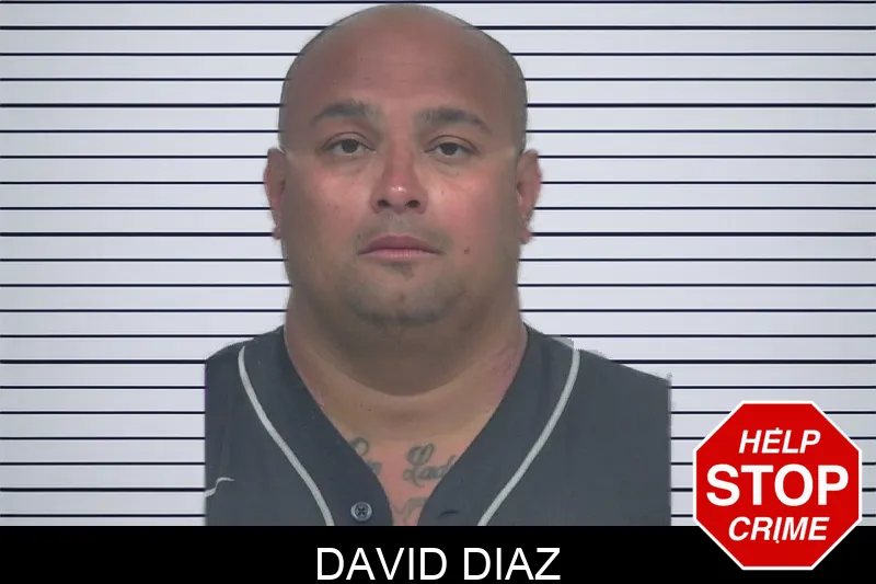 David Diaz mugshot