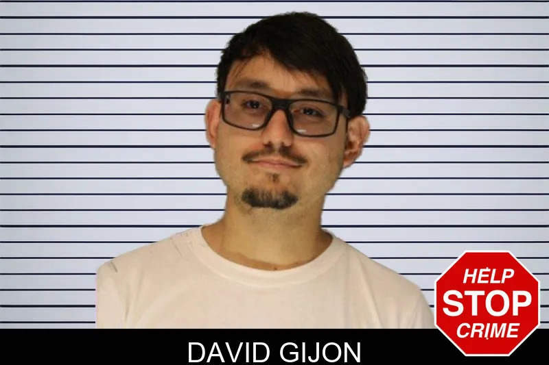 David Gijon mugshot