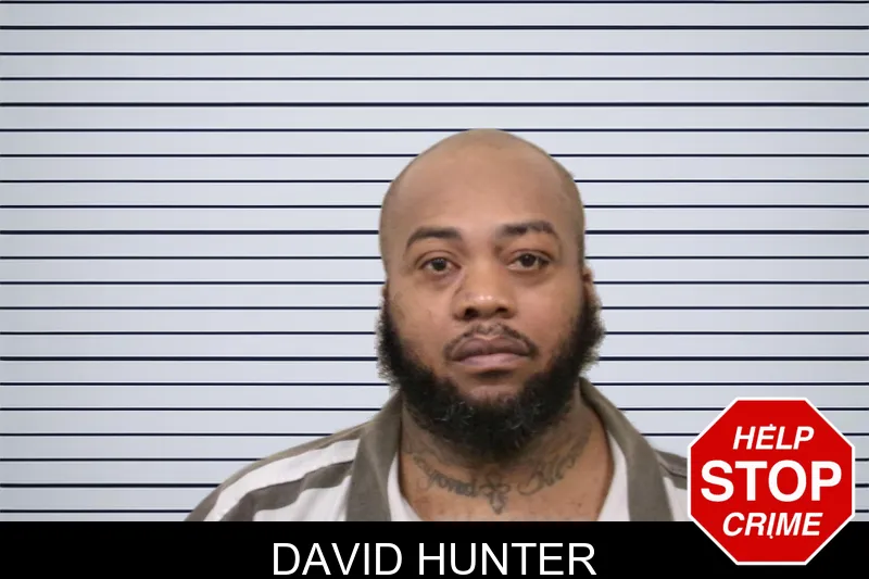 David Hunter mugshot