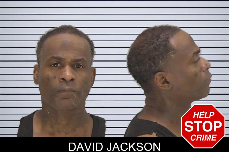 David Jackson mugshot