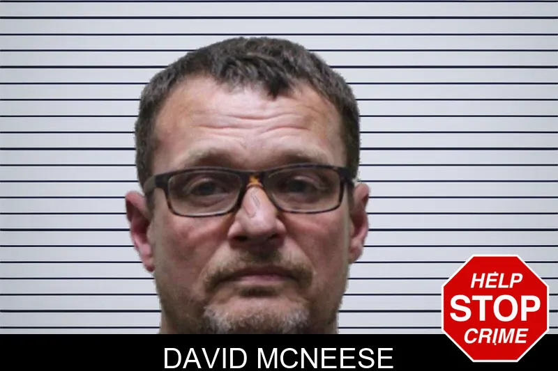 David McNeese mugshot