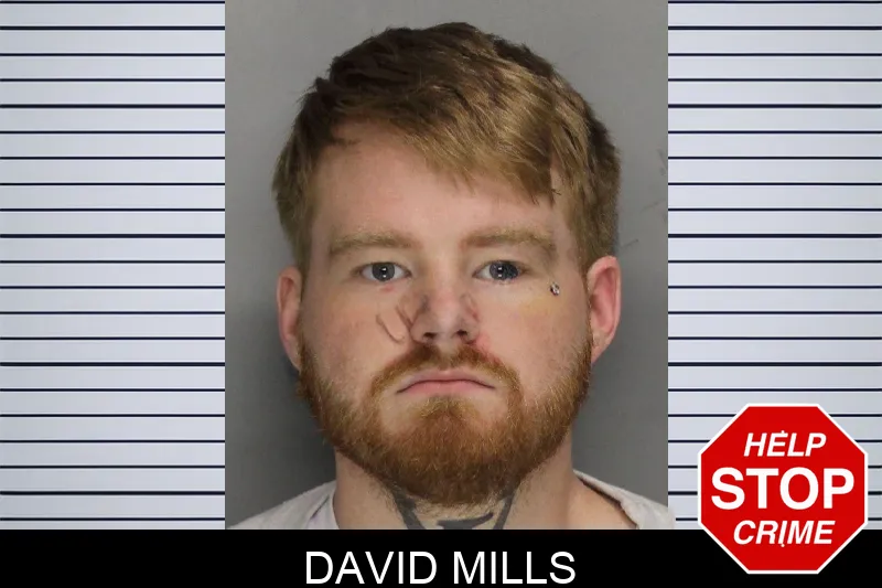 David Mills mugshot