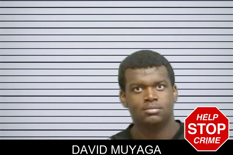 David Muyaga mugshot